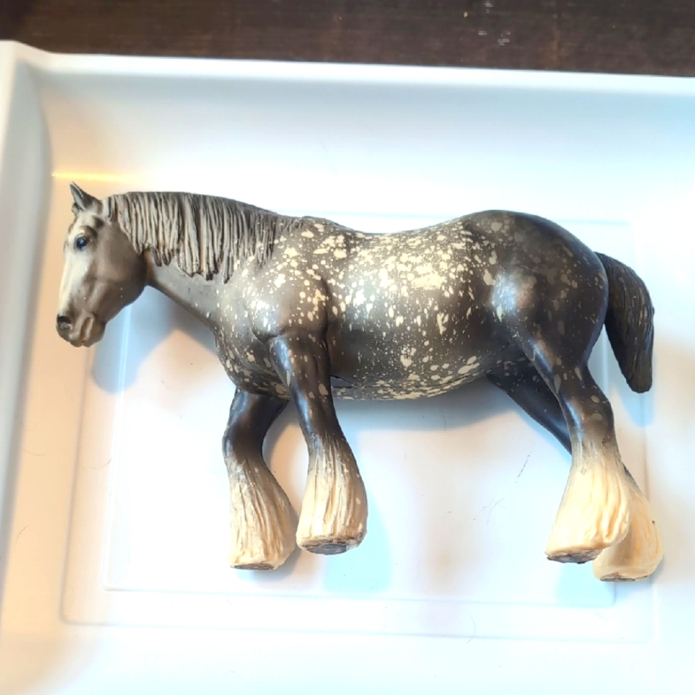 Breyer Dapple Gray Shire